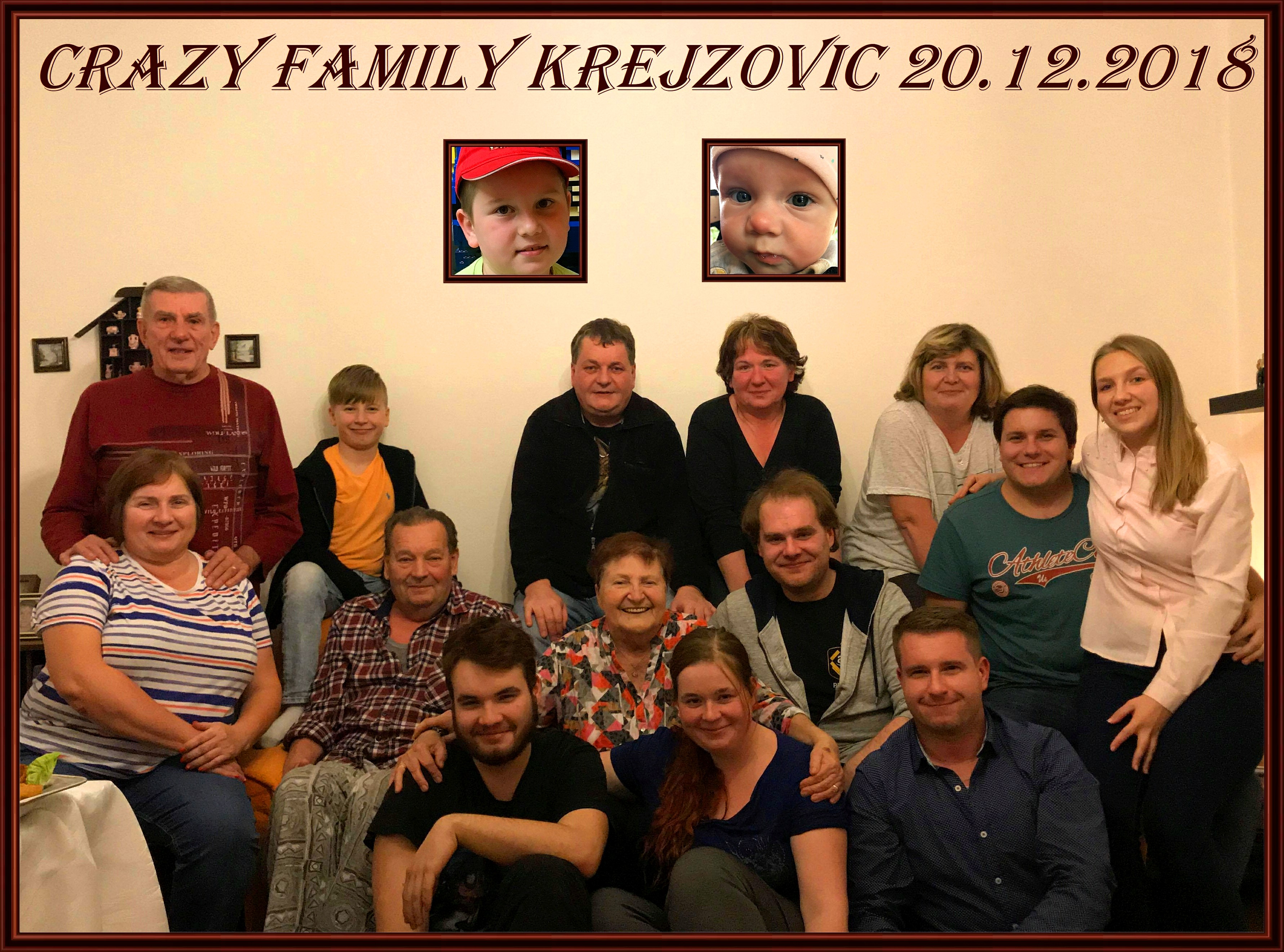 crazy family Krejzovic